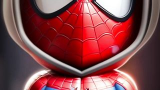 Spiderman but cute, create by Ai