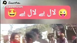 لڑکی نے لال ہے کہنے والے کو لال کر دیا