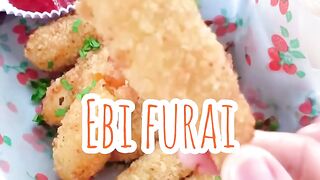 Flour fried prawns covered in Krispy flour
