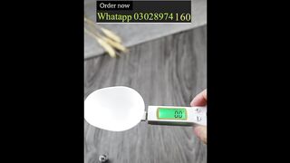 Mini Spoon Scale Digital Kitchen Scale Electronic LCD Food Scale 0.1-500g Cooking Flour Coffee Powder Scale Weight Measure Spoon