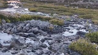The scenery relieves the stress of the human mind and brain