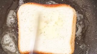 Frying bread