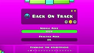 Geometry dash Back on track finished