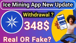Ice Mining App || New Free Mining App || Ice Mining App Real or Fake