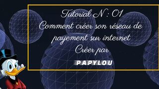 Gagnez de l'argent en ligne - tutorial 01 : Comment créer son réseau de paiement sur internet !