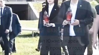 ПОСЕЩЕНИЕТО НА  ЮЖНОКОРЕЙСКИЯТ ПРЕЗИДЕНТ В КИЕВ