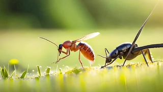 The Ant and the Grasshopper: A Story of Two Different Ways of Life