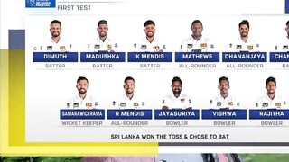 Pakistan vs Sri Lanka 1st Test , Day 1 Highlights - 2023