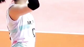 volleyball athletes back to dancing beautifully