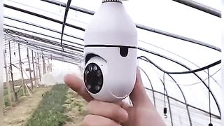 Light Bulb Security Camera! good security gadgets