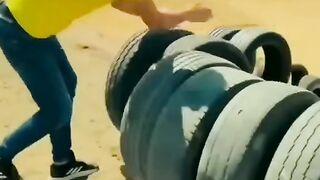 Tyre amazing vedio