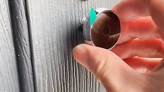 Digital Door Peephole! good security gadgets