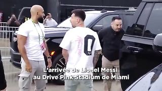 Lionel Messi bien arrivé à Inter Miami