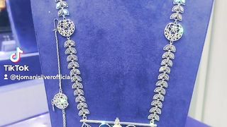 Omani silver necklace