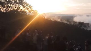 sunrise di Yogyakarta