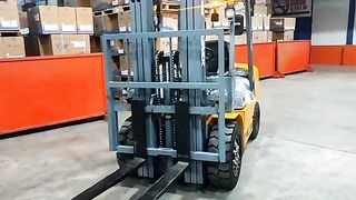 New forklift warehouse