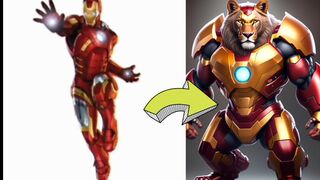 Avengers turned into lions/all characters #avengers #superhero