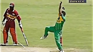 Strange bowling actions in cricket history