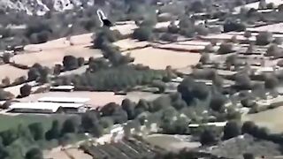 His parachute didn't work while skydiving!
