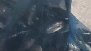 Hasil akhir mancing di empang Kamal muara