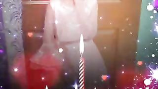 My sister birthday first time ????