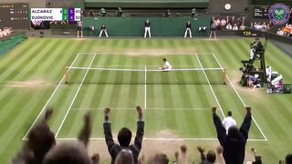 Carlos Alcaraz Wins The Wimbledon Gentlemen’s Singles Title _ CHAMPIONSHIP POINT _ Wimbledon 2023