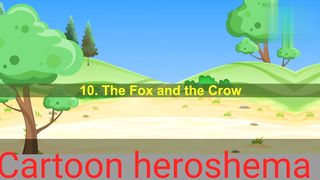 CartoonUrdu story #kids cartoon #cartoon heroshema #trending #viral the fox and crow