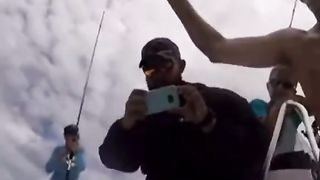 mermaid caught on camera