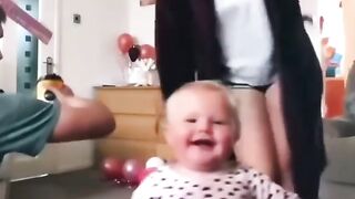 Cute Baby Headbang
