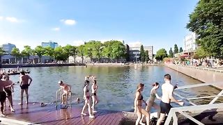 Amsterdam ,Beach Walk ,Harbor