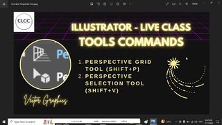 Illustrator Perspective Tool Live Class TLCC