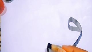 Arabic Calligraphy With Bamboo Qalam ????️ ????