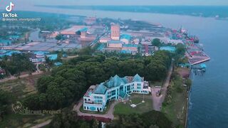 PT Pulau Sambu Guntung Dari Udara