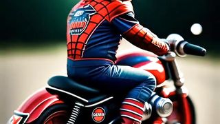 Spider man, superman, iron man short #movie