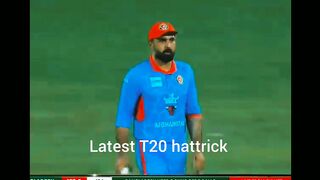 Afghan vs Bangladesh last over hattrick