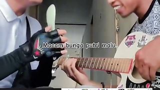 malu malu ' cinta buta di papua ' khairie feat realdrum azrulsyah
