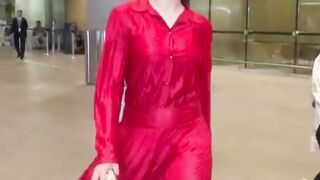 Urvashi Rautela At Arrived Airport