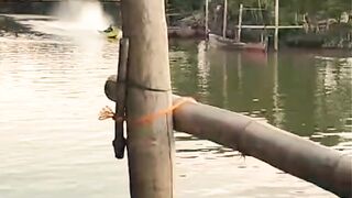 Uji Coba Kecepatan Speed Boat