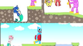 Top 4 Animation Stories - Huggy Wuggy Outwitted
