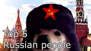 Top 5 Russian people