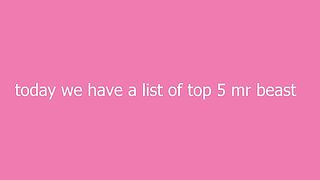 Top 5 MrBeast 2