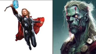 The Avengers have turned into Zombie/all characters #avengers #superhero
