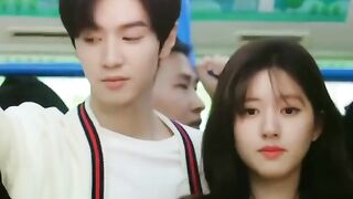 They are so cute together