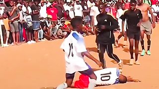 African footbal and dance