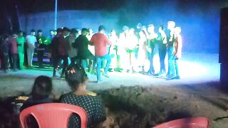 Night stage program aadiwasi culture