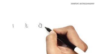 drawing uchiha itachi from letters