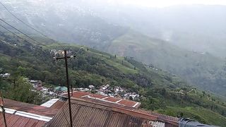 View of beautiful Darjiling hill station