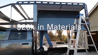 TIMELAPSE- Couple Builds DIY RV (Start To Finish)