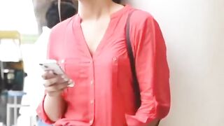 Touching strange girl prank