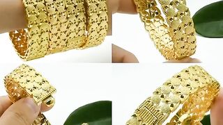 Bangles//gold plated//gold for women
